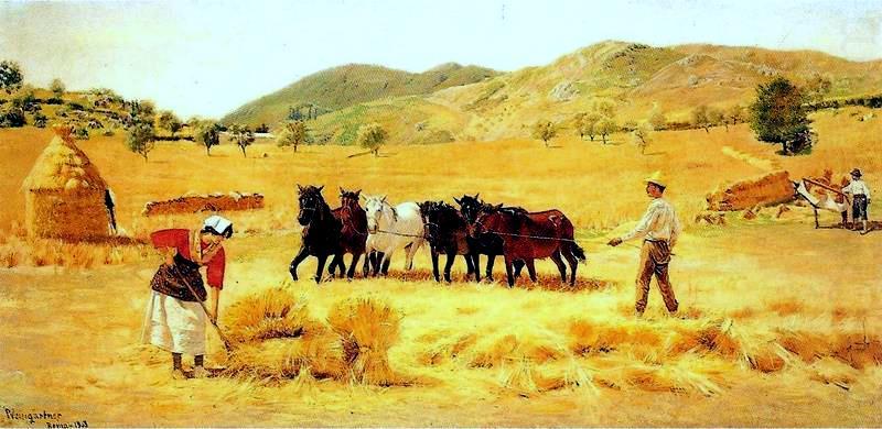 Pedro Weingartner Harvest china oil painting image